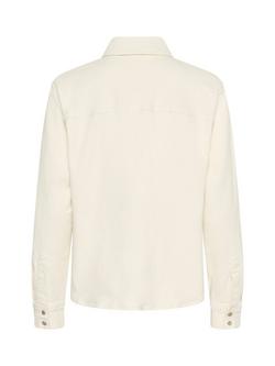 KAFFE Whitney Denim Shirt, Beige - view 2, Beige