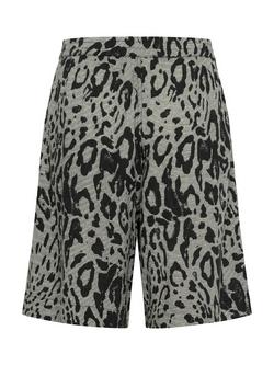 KAFFE KAmilia Linen Blend Elasticated Waist Shorts, Multi - view 2, Multi