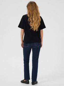 KAFFE Tomina Cotton Boxy Fit T-Shirt - view 2, Black