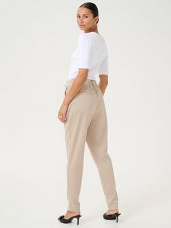 KAFFE Jenny Slim Fit Trousers, Feather Gray - view 2, Feather Gray