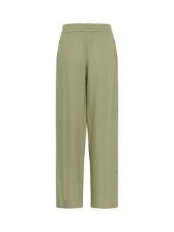 KAFFE Milia Relaxed Fit Trousers, Oil Green - view 2, Oil Green
