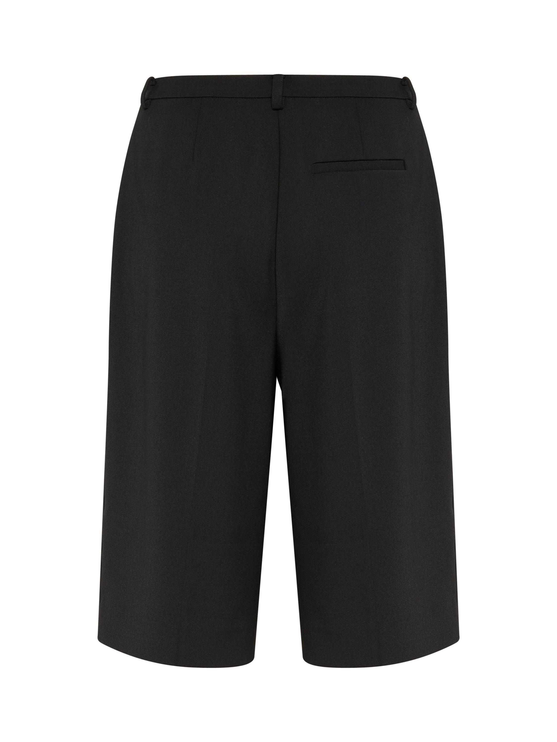 Product image 6 of 6, which shows Soaked In Luxury Malika Tailored Shorts, Black, S