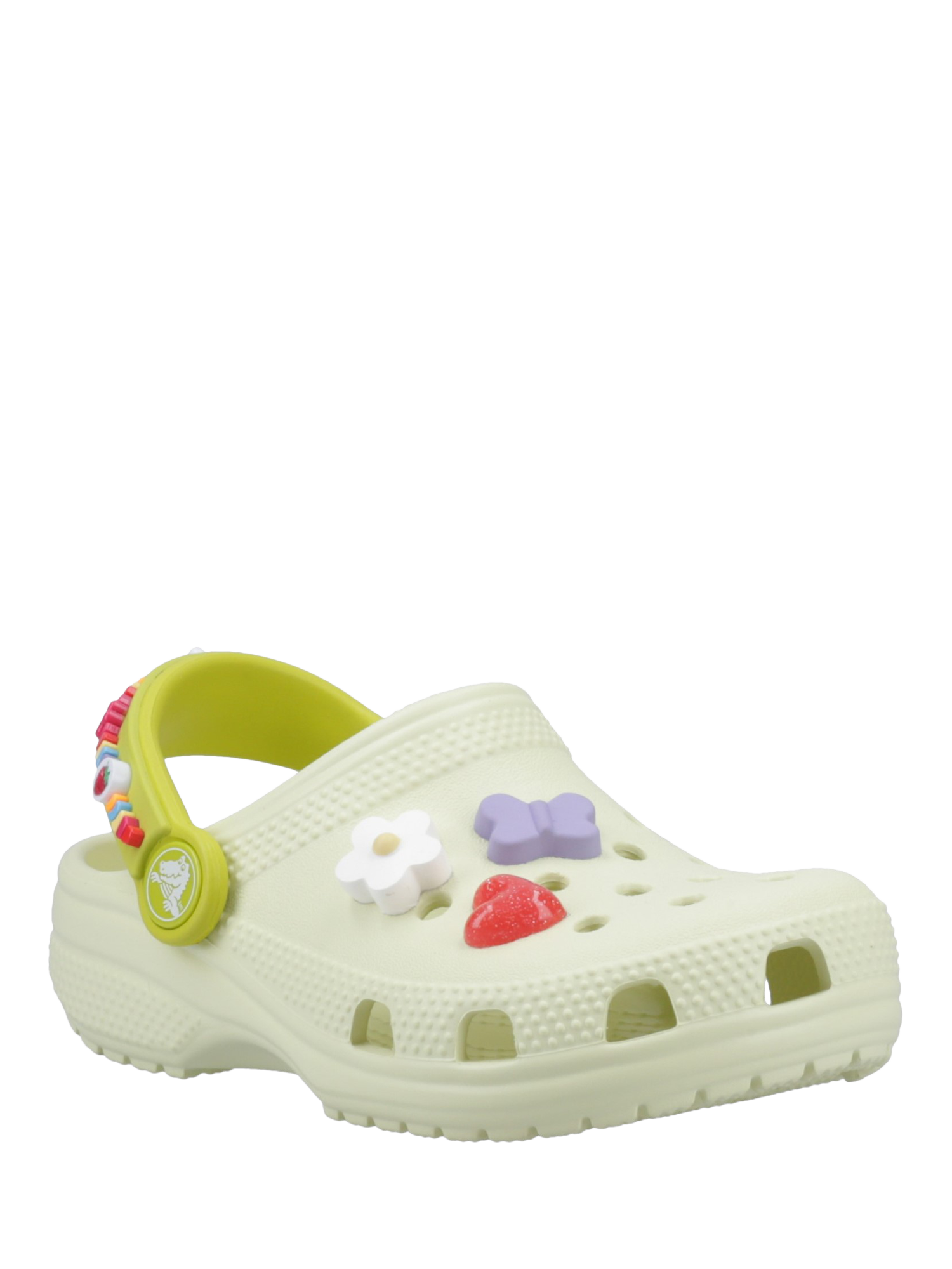Product image 2 of 4, which shows Crocs Kids' Classic Fun Lab Clogs, Frothy Green, 4 Jnr