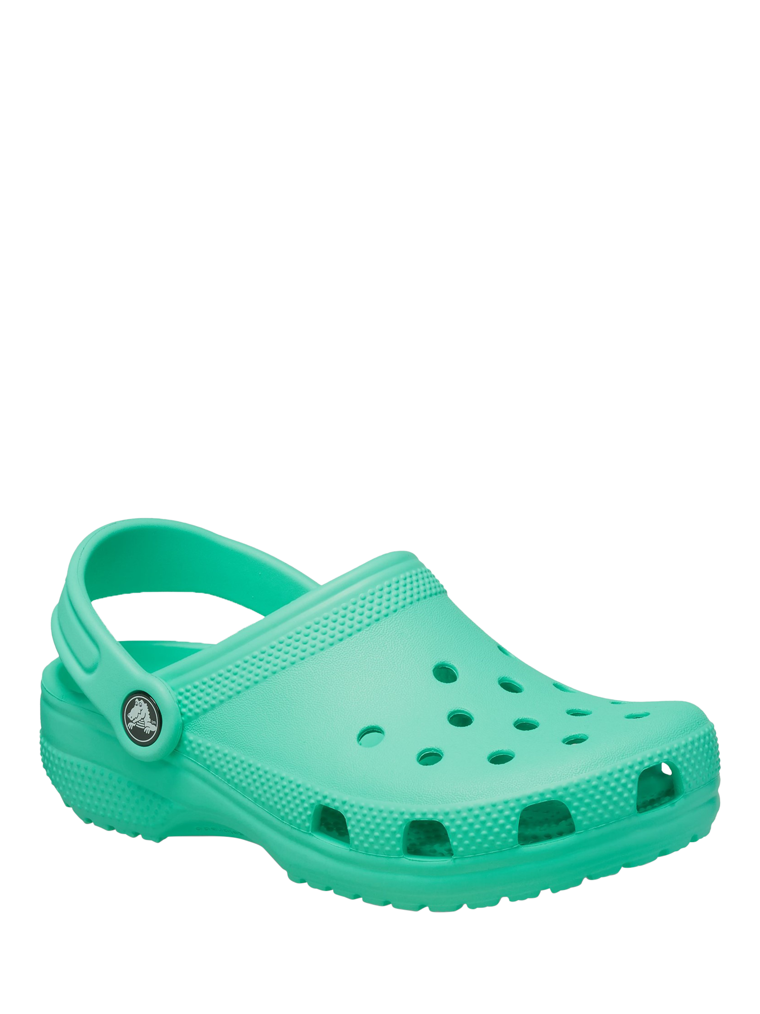 Product image 2 of 6, which shows Crocs Kids' Classic Croc Clogs, Lagoon, 11 Jnr