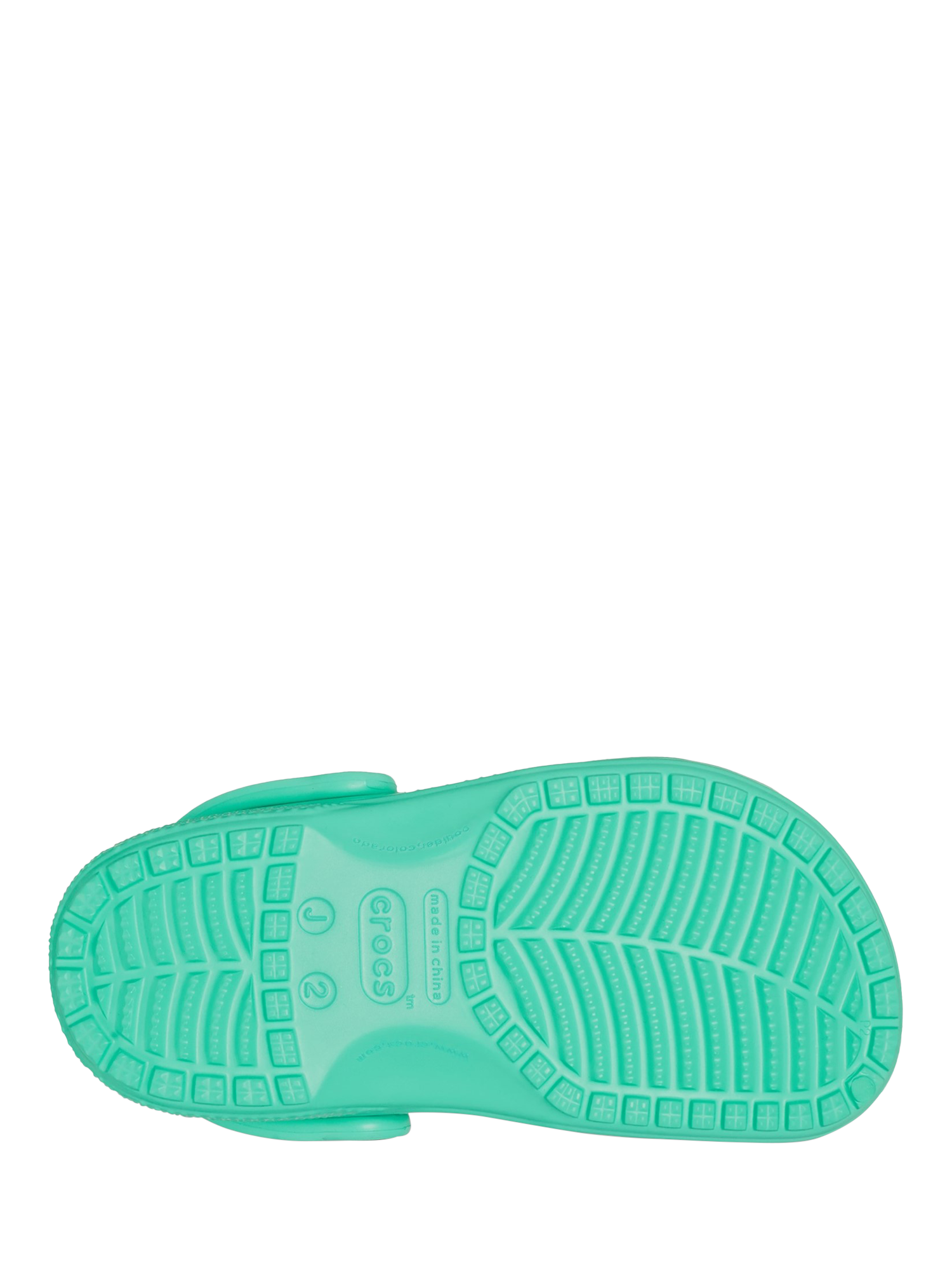 Product image 5 of 6, which shows Crocs Kids' Classic Croc Clogs, Lagoon, 11 Jnr