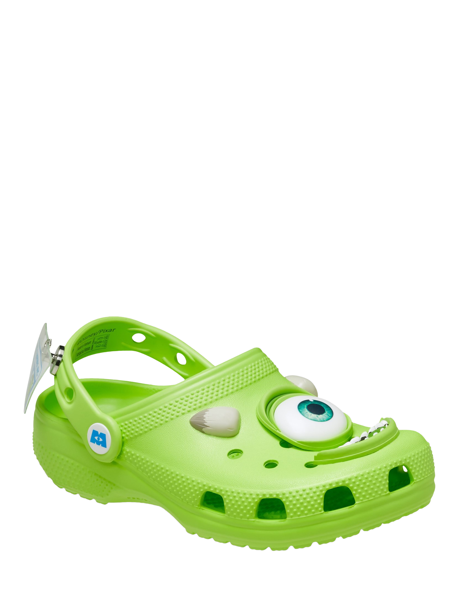 Product image 2 of 5, which shows Crocs Kids' Disney Monsters Inc. Mike Classic Clogs, Multi, 11 Jnr