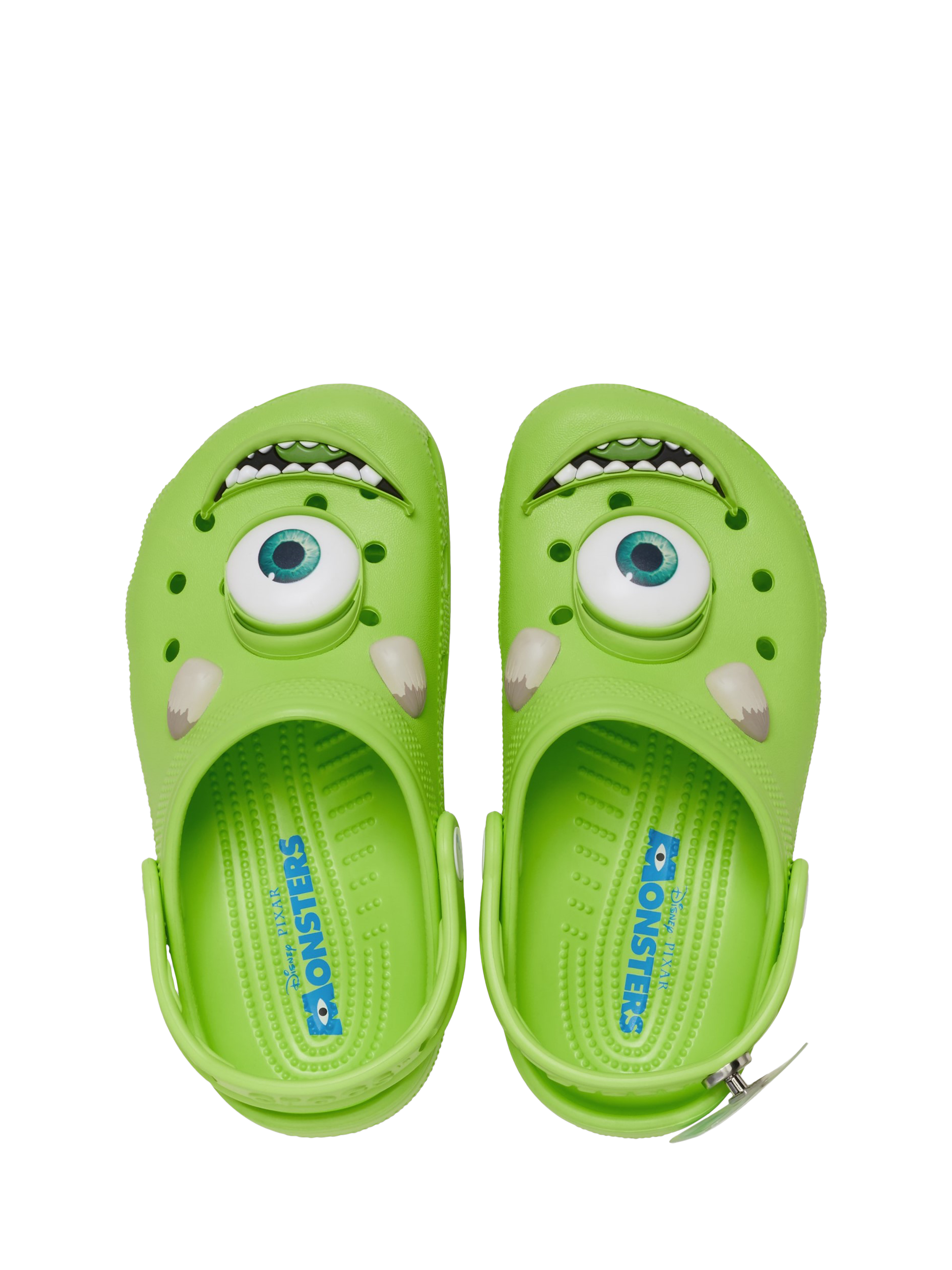 Product image 5 of 5, which shows Crocs Kids' Disney Monsters Inc. Mike Classic Clogs, Multi, 11 Jnr