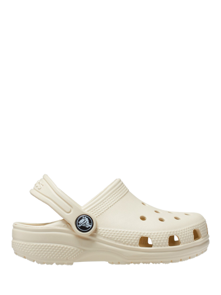 Crocs Kids' Toddler Classic Clogs, Bone