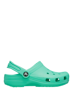 Crocs Kids' Toddler Classic Clogs, Lagoon
