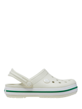 Crocs Kids' Crocband Stripe Clogs, Linen
