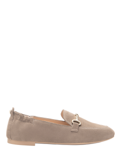 NeroGiardini Bella Suede Loafers, Brown