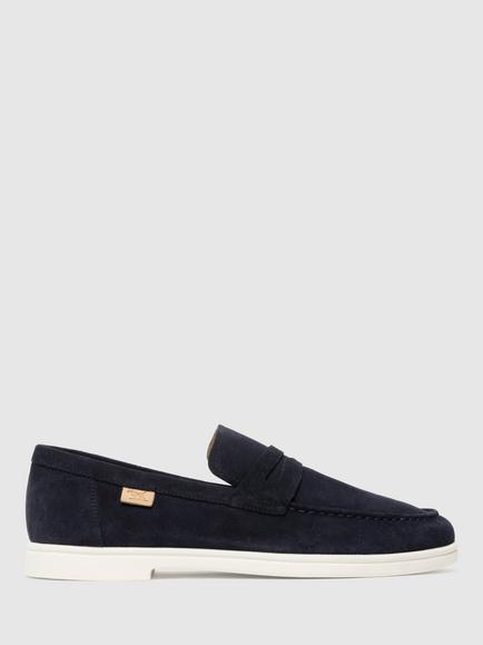 Rodd & Gunn Marsden Bay Suede Loafers, Navy