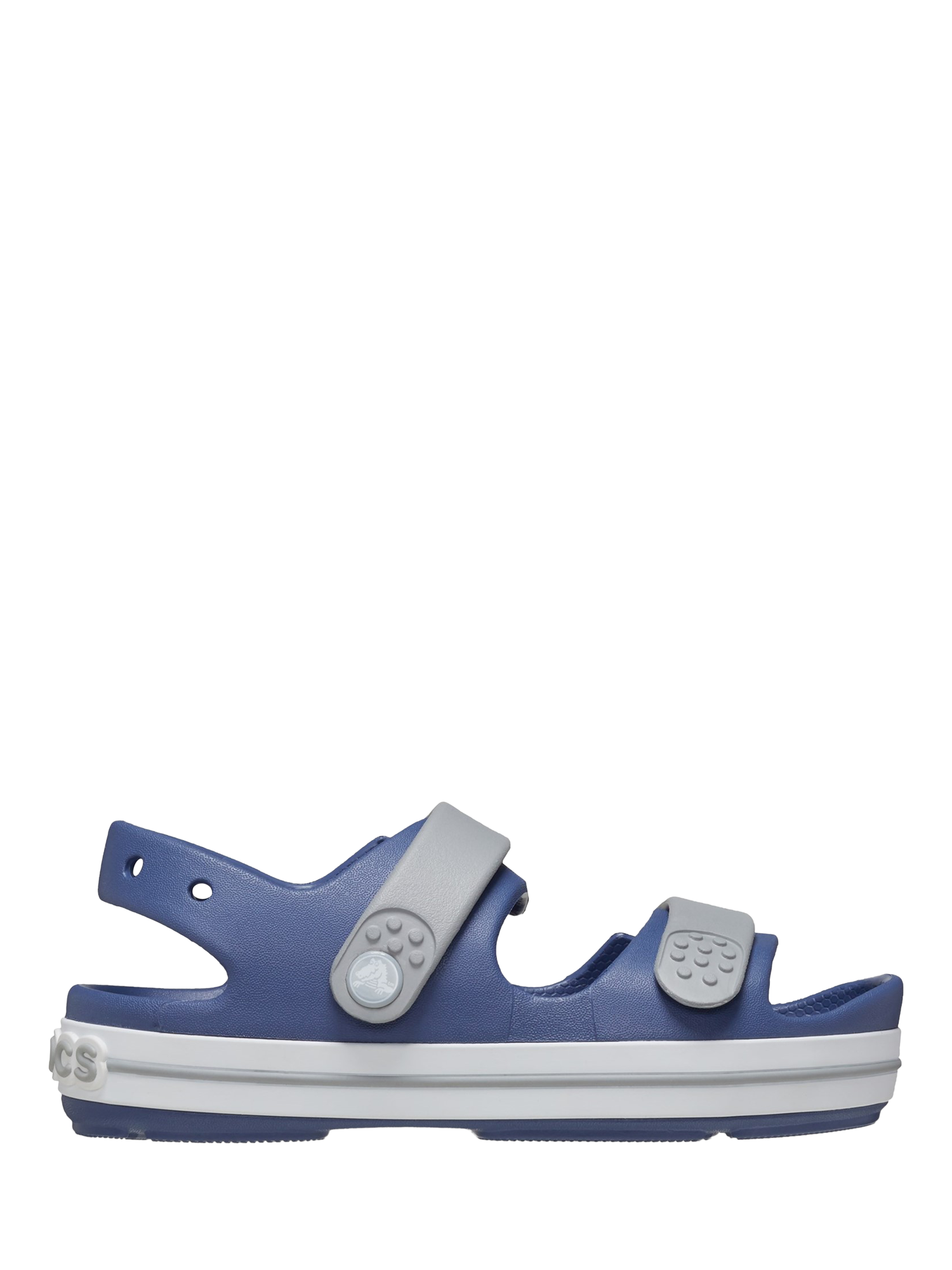 Crocs Kids' Crocband Play Sandals, Bijou Blue/Grey
