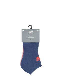 New Balance Kids' Trainer Socks, Pack of 3, Multi - view 2, Multi