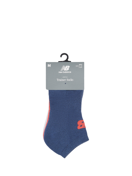 New Balance Kids' Trainer Socks, Pack of 3, Multi - view 2, Multi