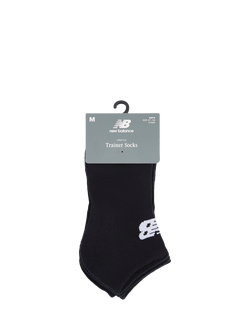 New Balance Kids' Everyday Trainer Socks, Pack of 3 - view 2, Black