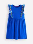 Mini Boden Kids' Frieda Embroidered Dress