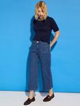 Baukjen Jena Organic Cotton Rich Wide Crop Jeans