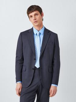 PS Paul Smith Tailored Fit Birdseye Wool Blend Suit Jacket, Birds Eye Navy, Birds Eye Navy