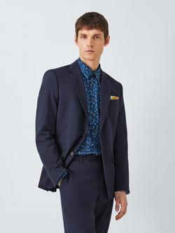PS Paul Smith Tailored Fit Wool Blend Suit Jacket, Navy, Navy