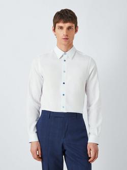 PS Paul Smith Cotton Blend Regular Fit Shirt, White, White