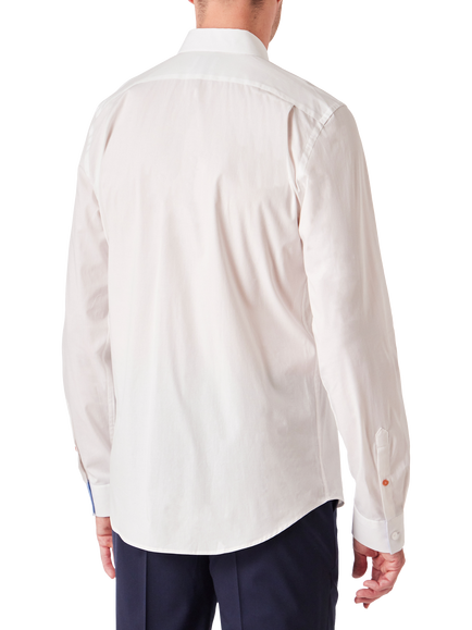 PS Paul Smith Cotton Blend Regular Fit Shirt, White - view 2, White