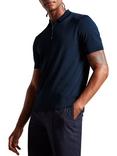 Ted Baker Daldin Regular Fit Short Sleeve Polo Shirt, Navy