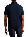Ted Baker Daldin Regular Fit Short Sleeve Polo Shirt, Navy