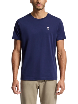 Psycho Bunny Classic Crew Neck T-Shirt, Evening Blue