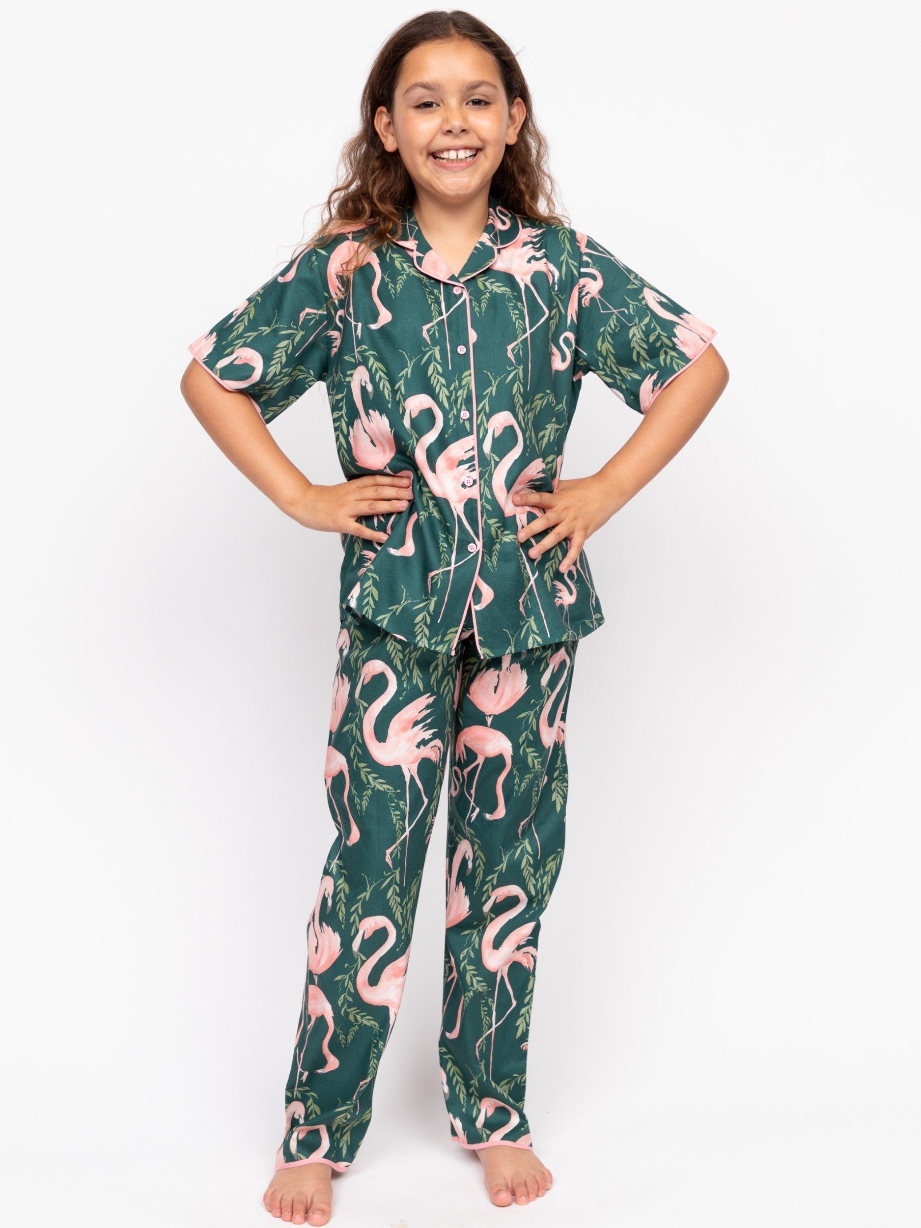 Justice Girls Cat Pajamas Set, 3-Piece, Sizes 4-18 & Plus