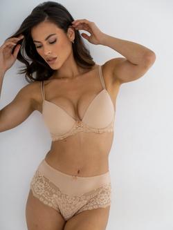 Pour Moi Fleur Shorty Knickers, Almond