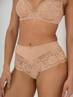 Pour Moi Fleur Shorty Knickers - view 2, Almond
