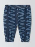 John Lewis Baby Denim Trousers, Denim Blue