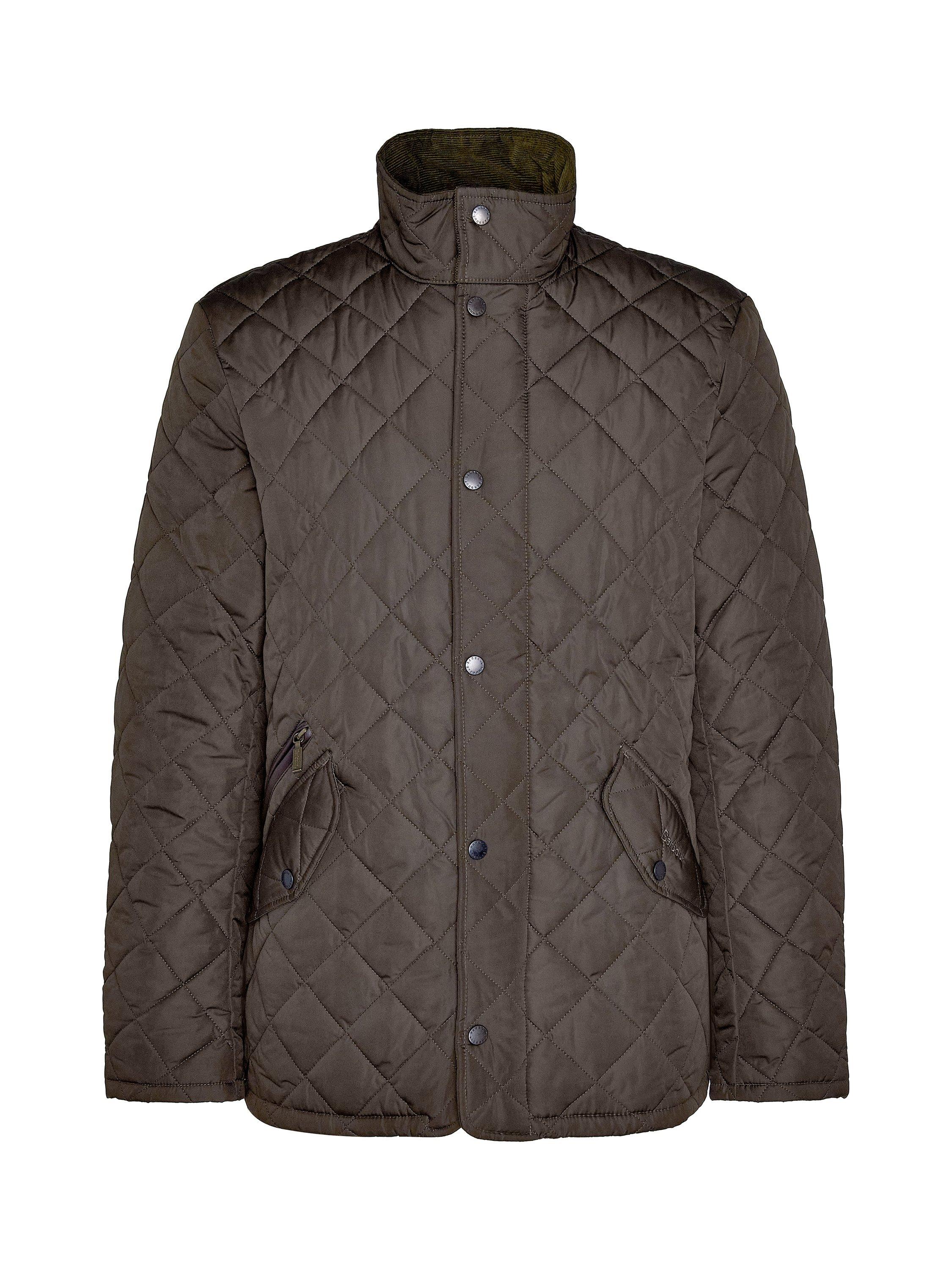 Product image 2 of 10, which shows Barbour Chelsea Sportsquilt Quilted Jacket, Olive, XXS