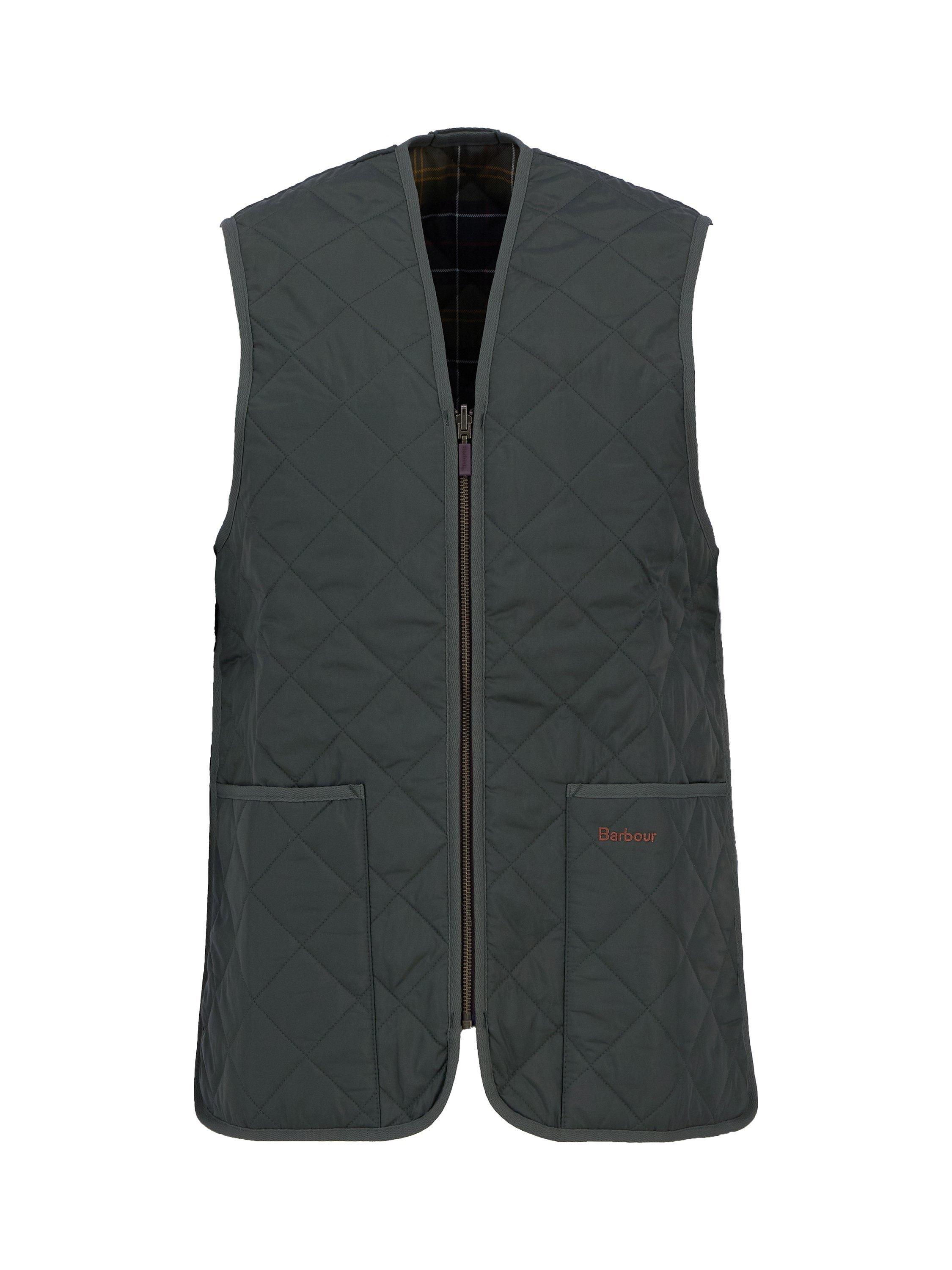 Product image 4 of 9, which shows Barbour Diamond Quilted Gilet, Olive, 50R