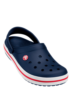 Crocs Crocband Clogs, Navy - view 2, Navy