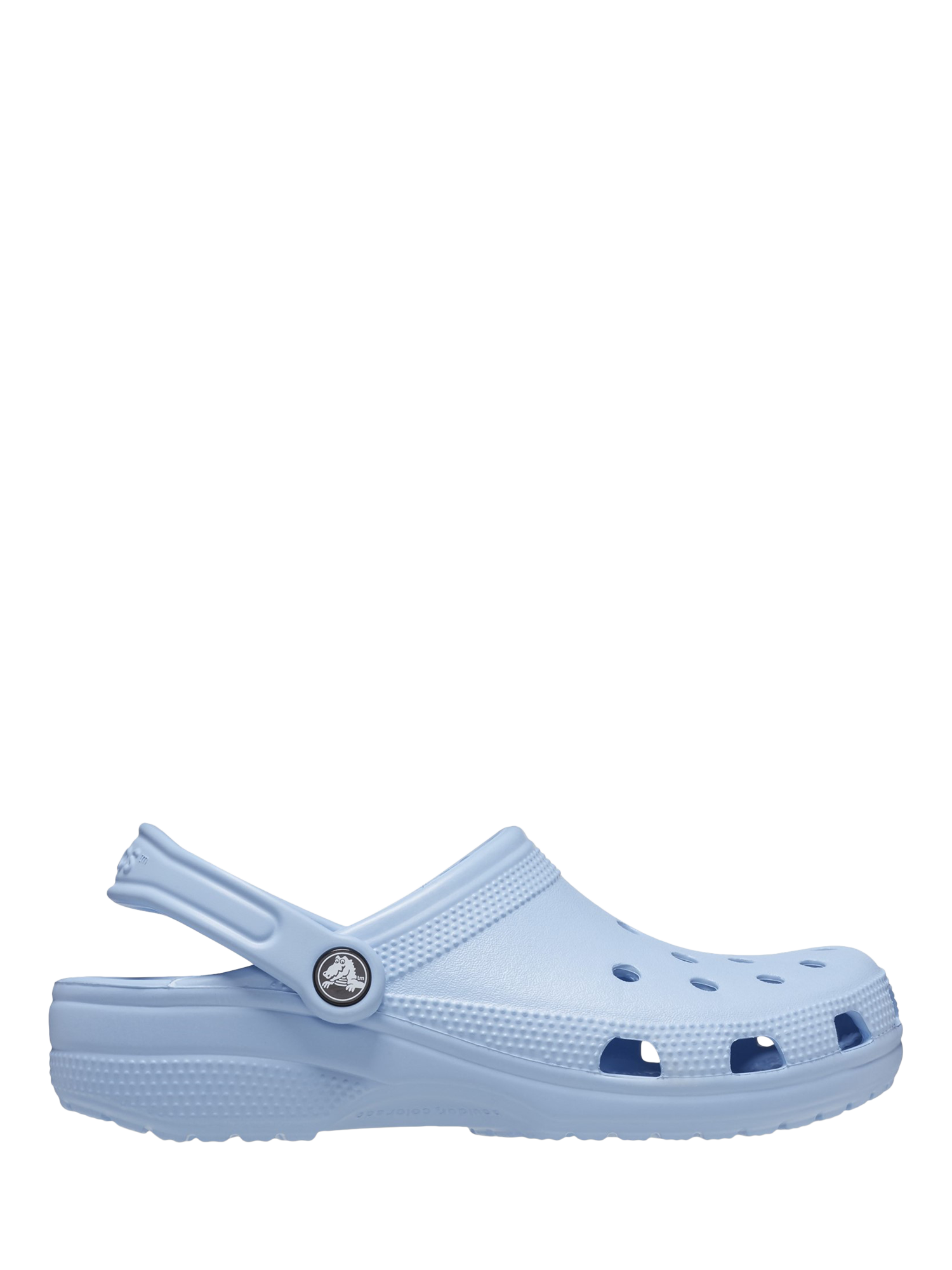 Product image 1 of 6, which shows Crocs Classic Clogs, Blue Calcite, 3