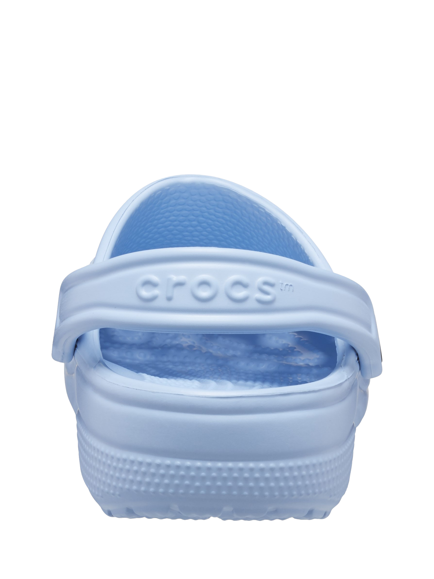 Product image 3 of 6, which shows Crocs Classic Clogs, Blue Calcite, 3