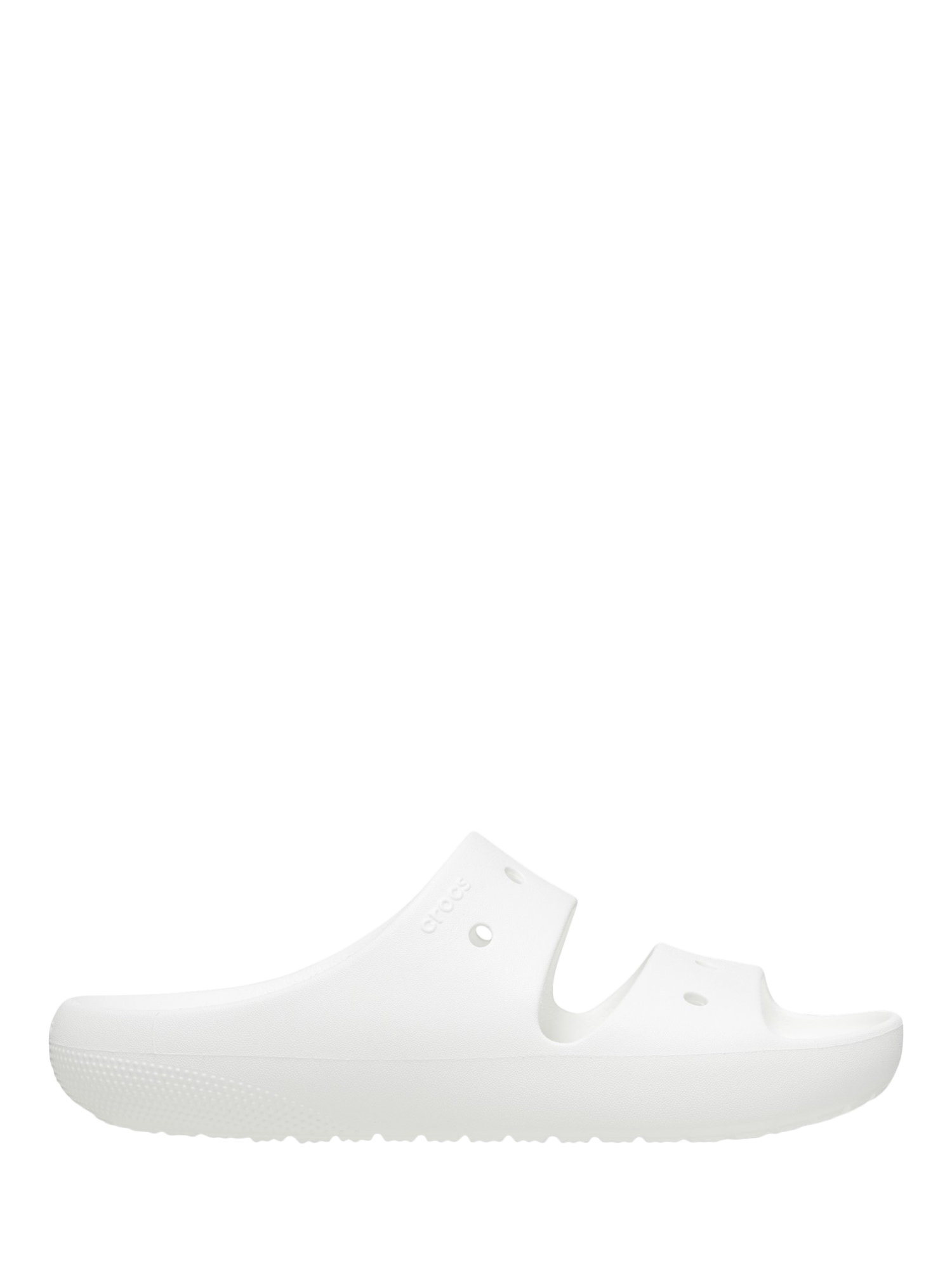 Product image 1 of 6, which shows Crocs Classic Sandals, White, 3
