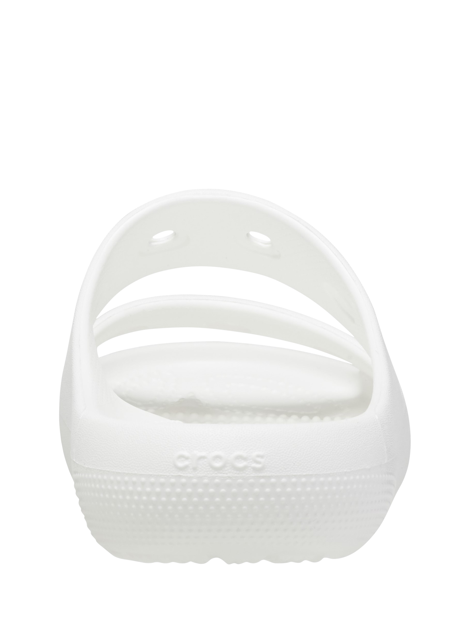 Product image 3 of 6, which shows Crocs Classic Sandals, White, 3