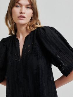 Second Female Nete Burnout Dress - view 2, Black