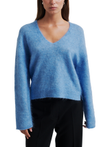 Second Female Camryn Fluffy Wool Rich Jumper, Blue