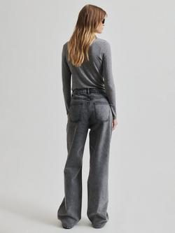 Second Female Houghton Stud Jeans, Denim Grey - view 2, Denim Grey