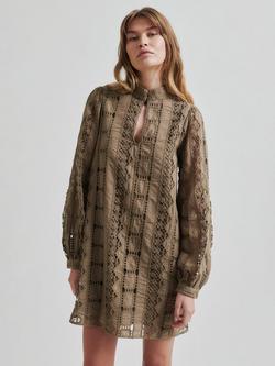 Second Female Milina Crochet Dress, Fallen Rock - view 2, Fallen Rock