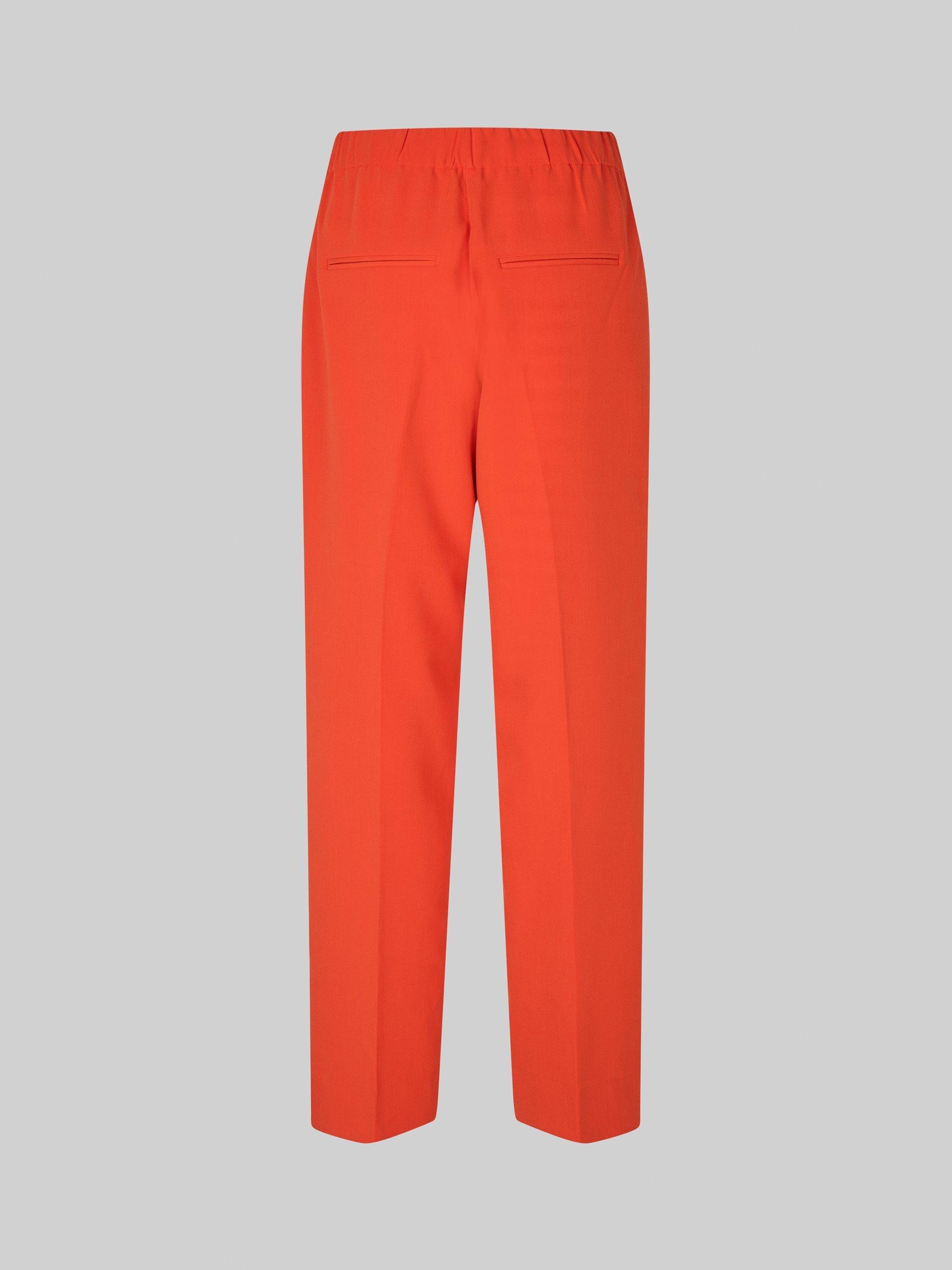 Product image 4 of 5, which shows Second Female Evie Tailored Trousers, Orange, XS