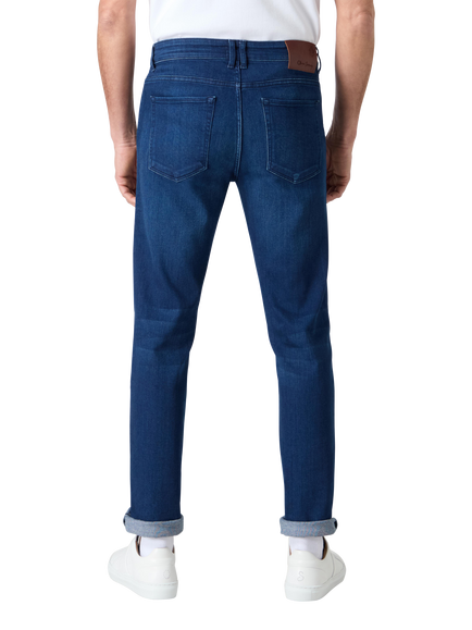 Oliver Sweeney Limerick Regular Fit Tapered Jeans - view 2, Blue