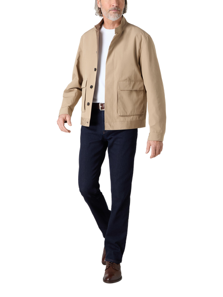 Oliver Sweeney Highworth Showerproof Jacket, Stone - view 2, Stone