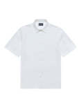 Oliver Sweeney Somerton Linen Short Sleeve Shirt, White