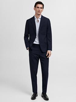 Mango Cotton Slim Fit Shirt, Pastel Blue - view 2, Pastel Blue