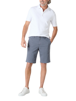 Oliver Sweeney Frades Cotton Chino Shorts - view 2, Slate